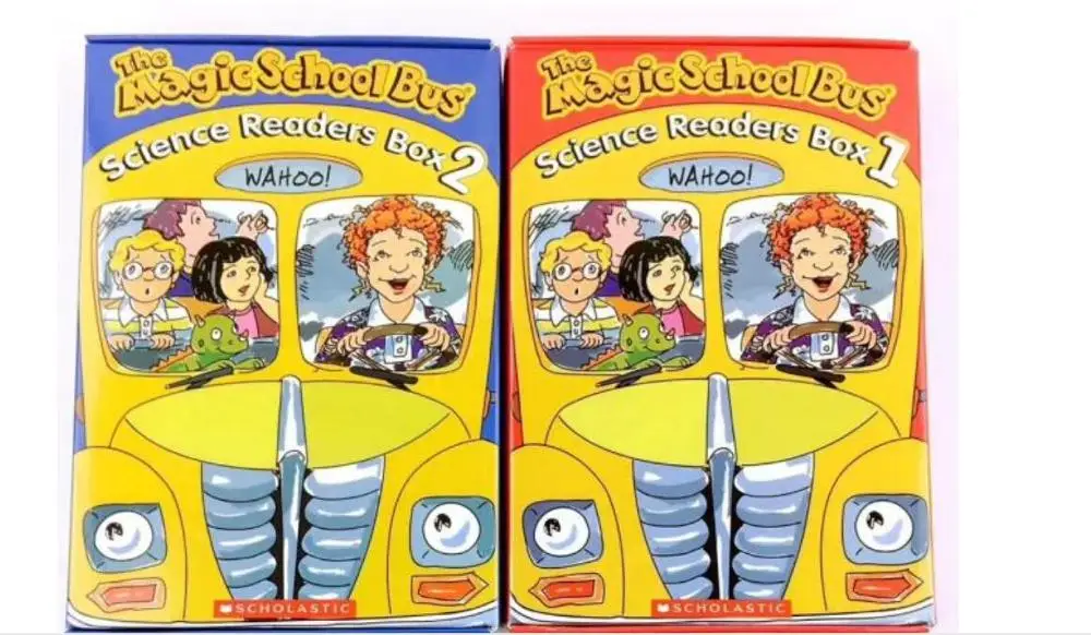 5-10 year Children's English Learning book early education picture The Magic School Bus help child be reader 20pc/set | Канцтовары