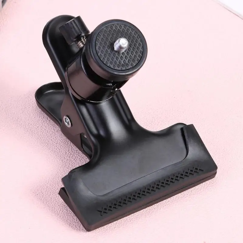 Stabilizer Strong Clamp Universal 360 Degree Rotatable Ball 1/4 Screw Head Clip for GoPro