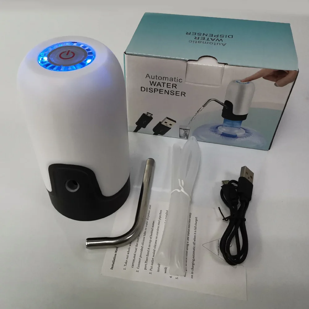 Электрический диспенсер для воды помпа бутылок с водой автоматический насос USB