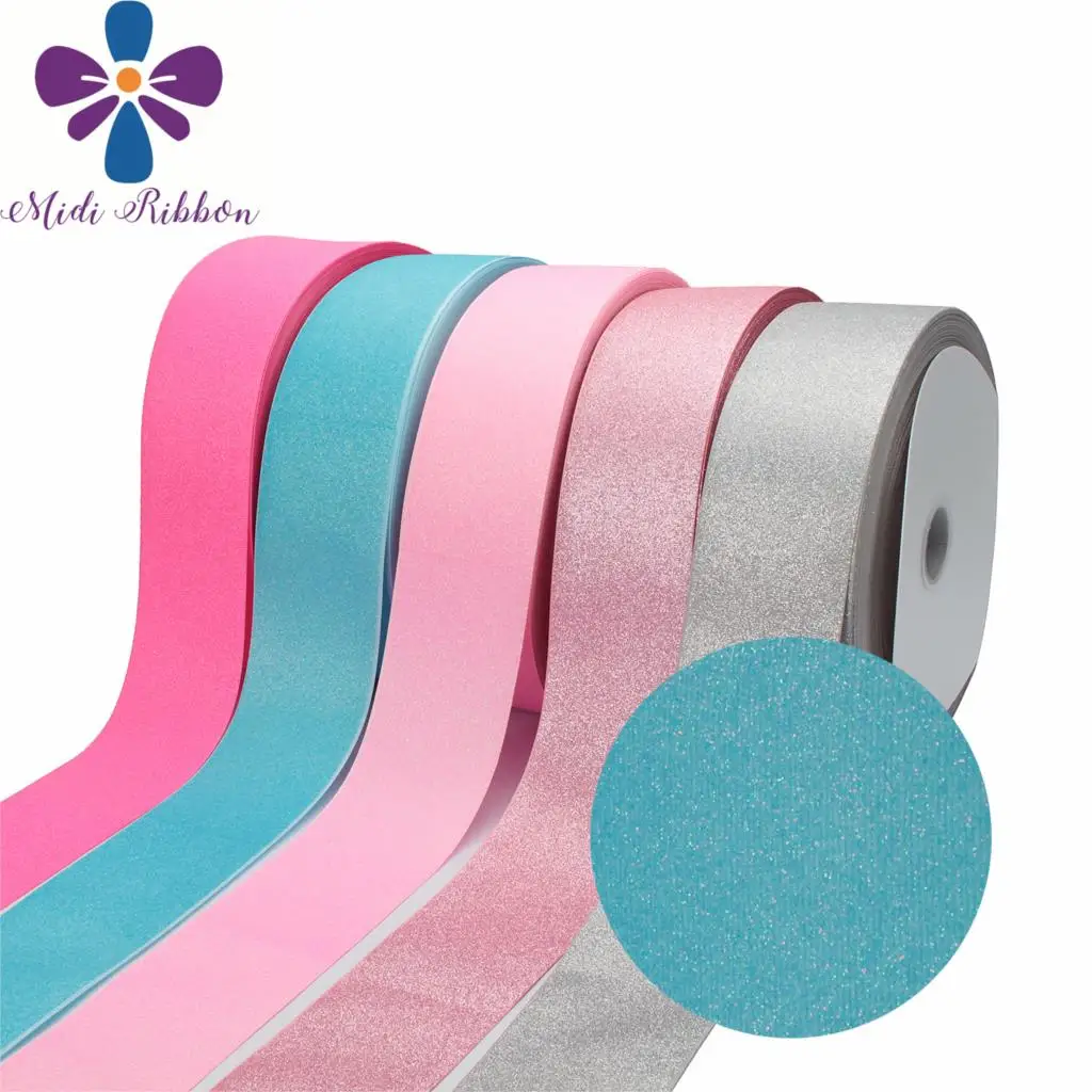 3 &quot75 мм цельная блестящая корсажная лента с принтом розовая серия серебро