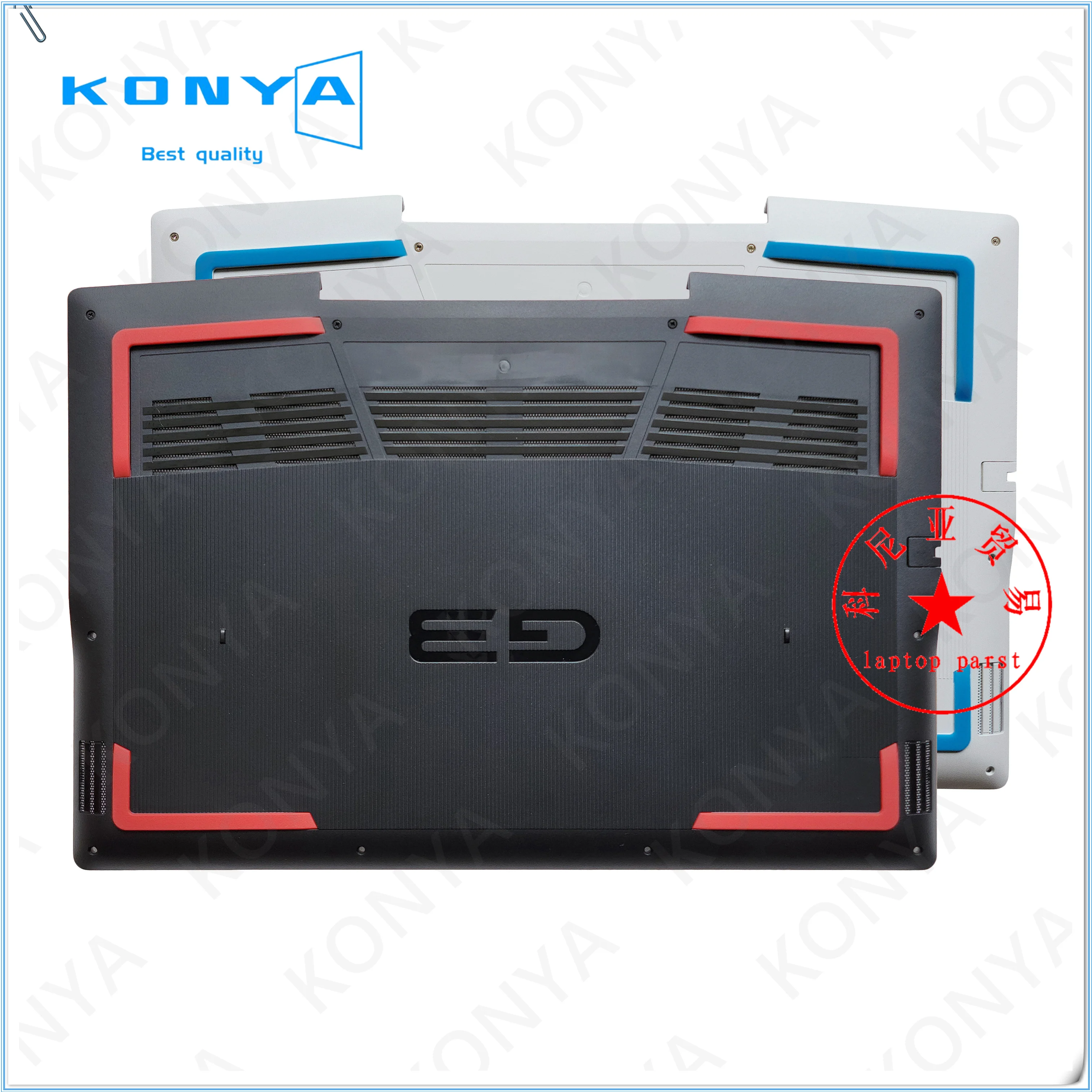 Новинка Оригинальный чехол для Dell G3 Series 3590 нижняя крышка корпуса G92MT 0G92MT 72DFJ 072DFJ |