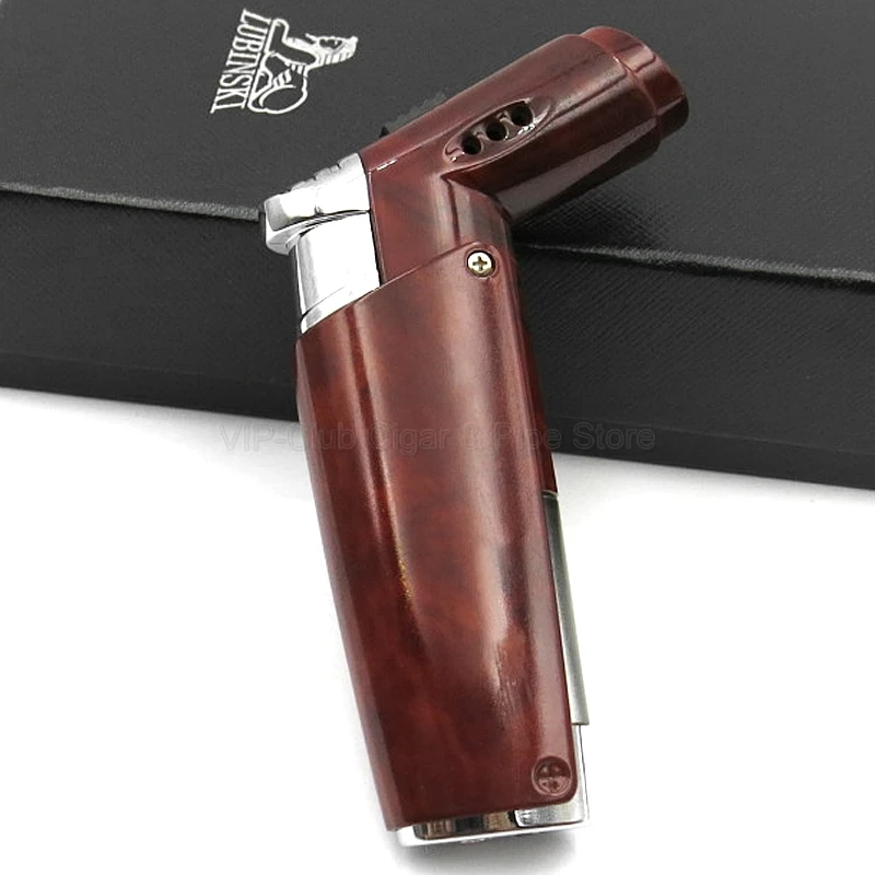 Металлический 1 фонарь LUBINSKI Jet Flame зажигалка для сигарет с регулировкой пламени