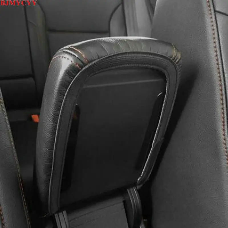 Подлокотник BJMYCYY из искусственной кожи для VW Volkswagen Golf 7 MK7 2013 2017|Наклейки на