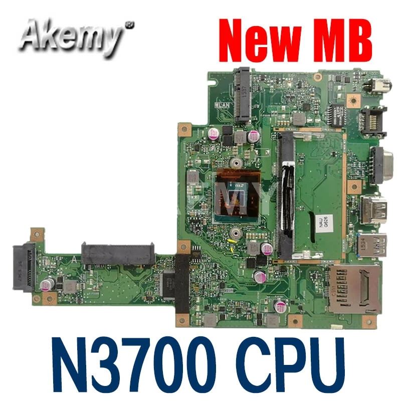 

Akemy X453SA MAIN_BD._N3700 MainBoard For ASUS X453SA X453S F453S Laptop Motherboard 90NB0A70-R01200