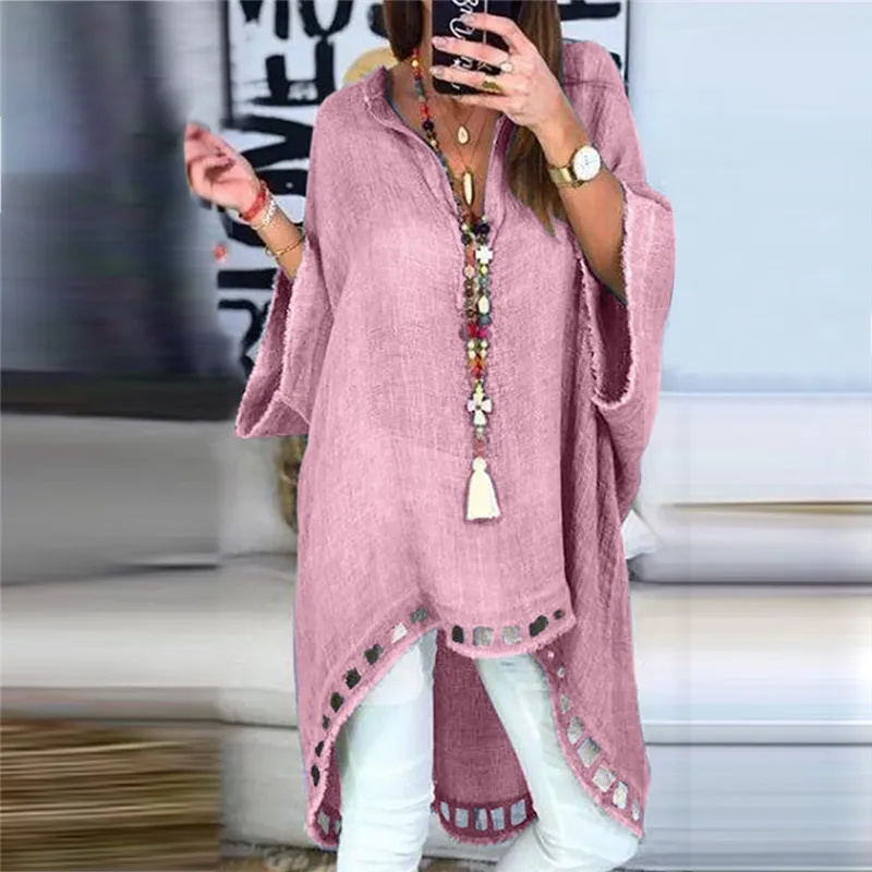 Женская весенне осенняя футболка женская модная с длинным рукавом повседневный