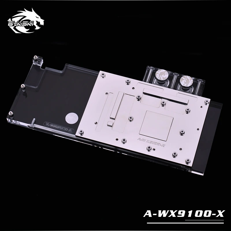 Bykski A-WX9100-X GPU Блок водяного охлаждения для AMD Radeon Pro WX 9100 16GB | Компьютеры и офис
