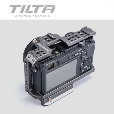 Наклонная клетка для камеры Sony a6 Series a6000 a6100 a6300 a6400 a6500 камера s Tilta серая |