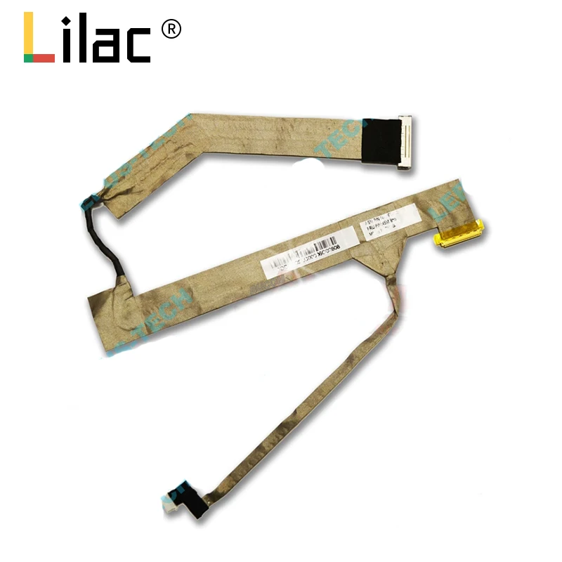 

Гибкий шлейф для видеоэкрана для ноутбука Lenovo ThinkPad L520 L512 04W1729, ЖК-дисплей со светодиодным дисплеем LVDS, ленточный кабель DDGC8FLC010