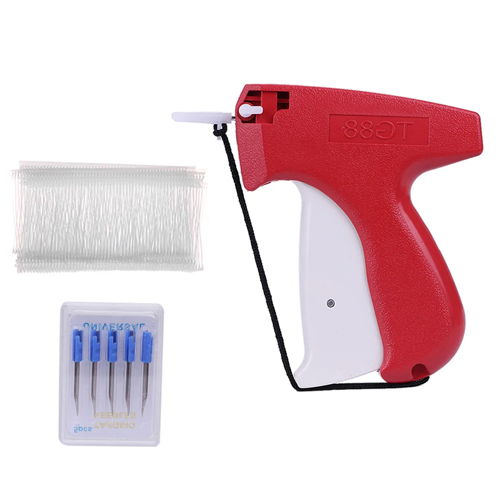 Портативная бирка для одежды с 1000 шт насадок 5 игл магазинов бутиков накладная