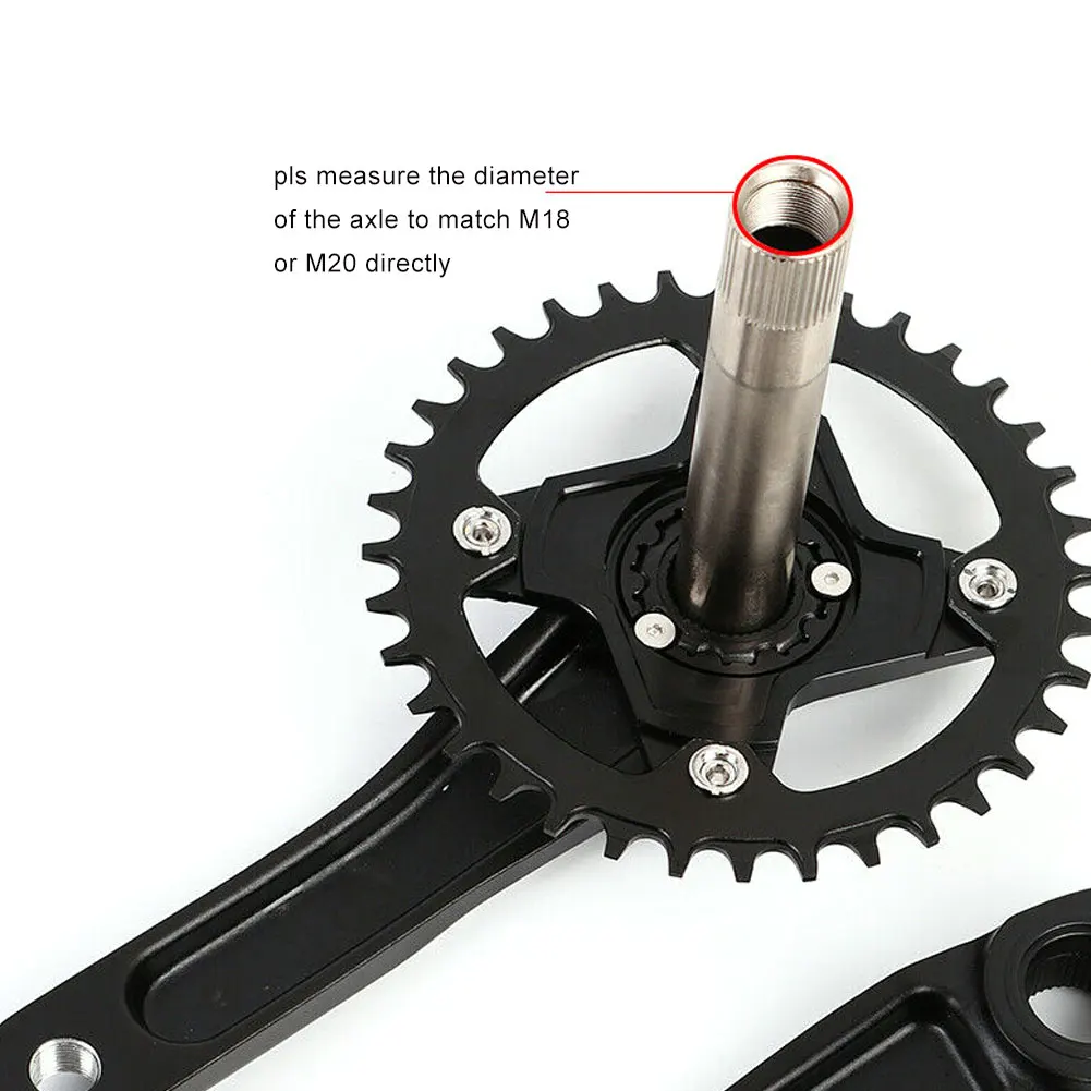 

M15/M18/M20 Crankset Screw Cap MTB Crank Cover cap Aluminum Titanium plating colors Arm Bolt BMX Road Mountain Bike Parts