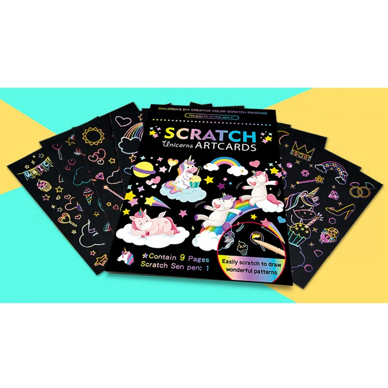 Волшебная Цвет Радуга (динозавр/Единорог с рисунками животных из мультфильмов