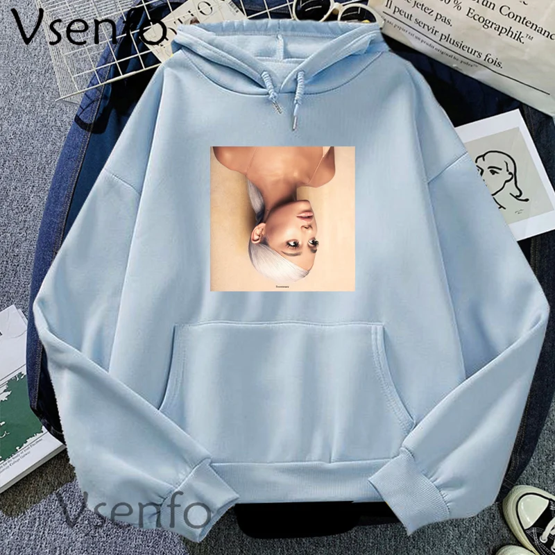 

Ariana Grande Sweetener Hoodies Women Lady Pullover Harajuku Hoodie Women Winter Fleece Korean Style Woman Winter Clothing Tops