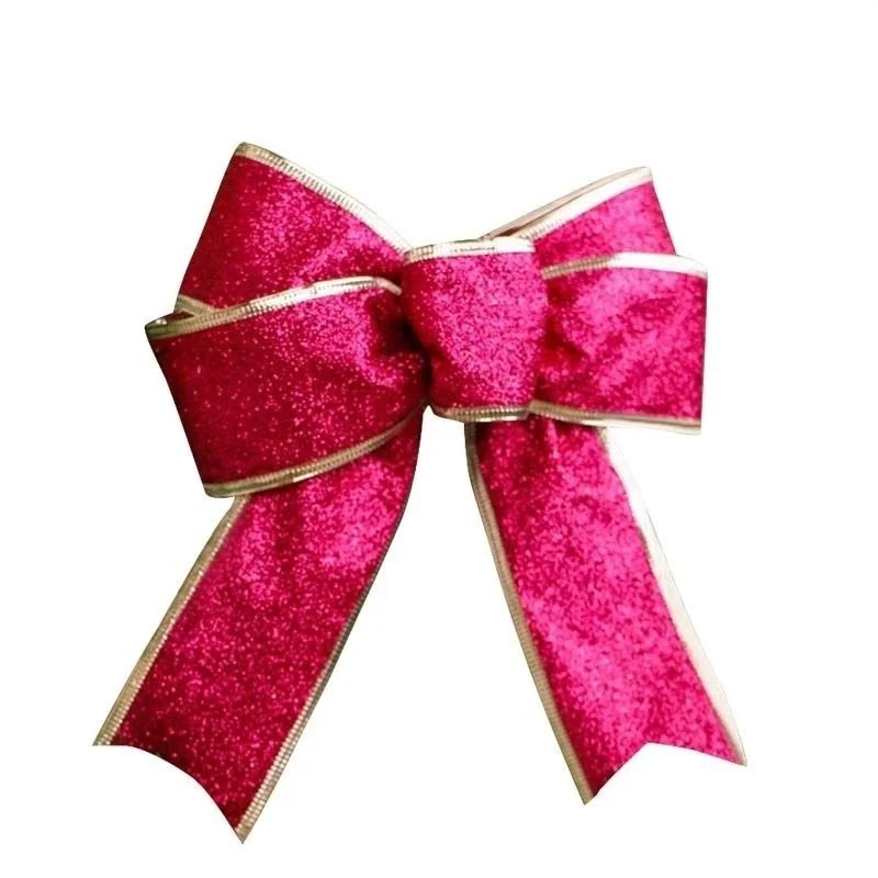 Рождественские украшения в виде банта декоративный твердый бант Рождественская