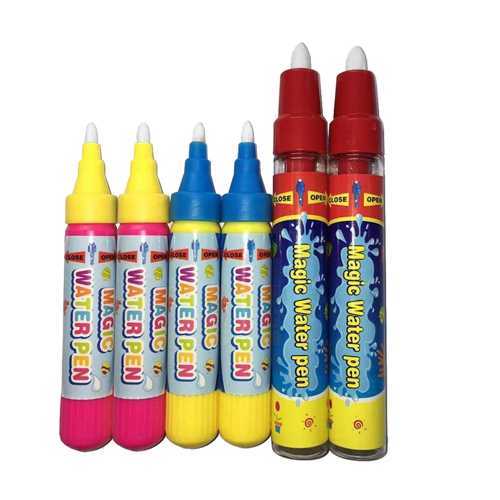 

6PC Water Brush Pen Painting Cloth Special Pen Environmental Protection Hand Writing Pen for Children Kids