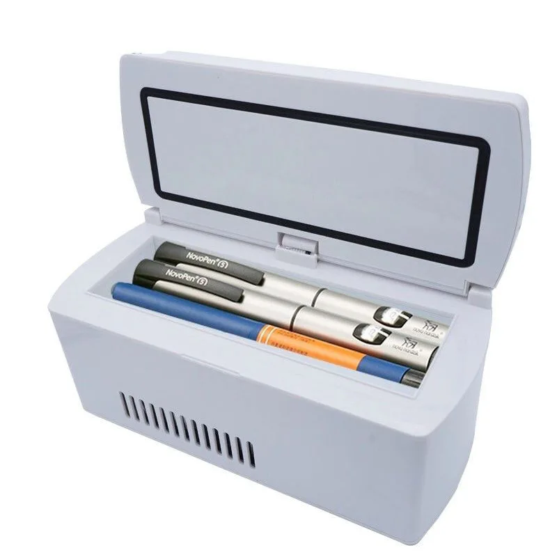 Insulin car refrigerator medicine cold box carry-on portable mini small refrigeration intelligent constant temperature charging
