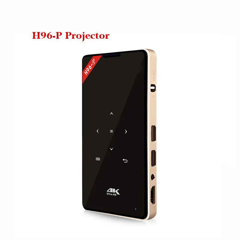 

2019 new products Support HD 1080P mini projector with Android System smart home theater H96-P projector