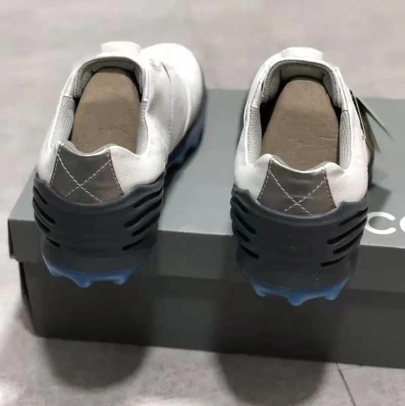 Кроссовки мужские из натуральной кожи роскошная весенняя обувь для гольфа с