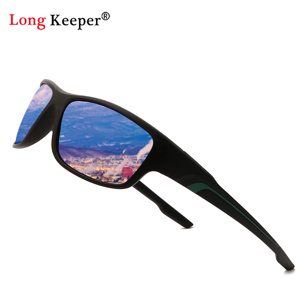 

LongKeeper 2020 Polarized Sport Sunglasses Men Vintage Square Brand Male Sun Glasses Fashion UV400 Driving Eyewear Oculos de sol