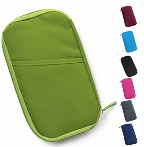 Многофункциональная сумка для хранения дорожный кошелек паспорта удостоверения