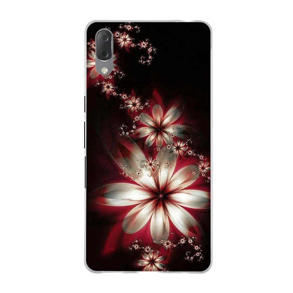 Защитный чехол для sony Xperia L3 L 3 мягкий силиконовый из ТПУ с рисунками животных