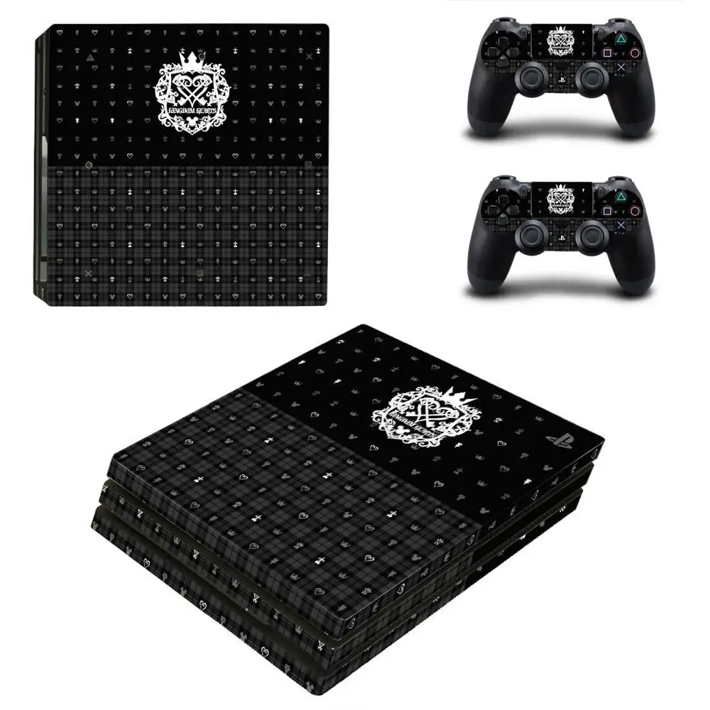 Кингдом Хартс PS4 Про наклейки Play Station 4 Skin Sticker Decal для консоли PlayStation и контроллеров Skins Vinyl on.