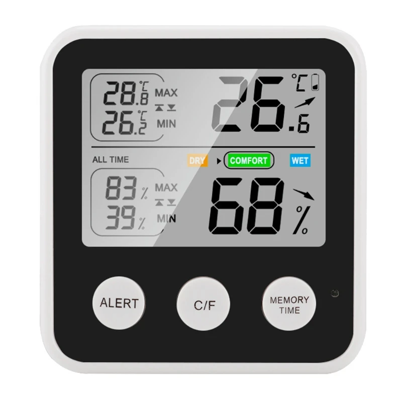 

Mini Hygrometer Indoor Thermometer Humidity Meter Room Thermometer
