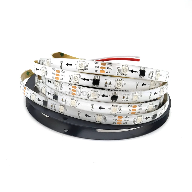 WS2811 Светодиодная лента SMD5050 RGB IC Smart Driver светодиодная полоса освещения лампа с