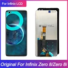 Высококачественный черный ЖК-дисплей 6,85 дюйма для Infinix Zero 8 X687  Zero 8i X687B