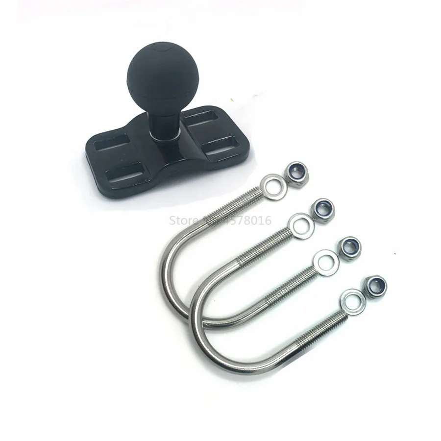 Двойной U-образный кронштейн из нержавеющей стали для Руля Мотоцикла держатель 1