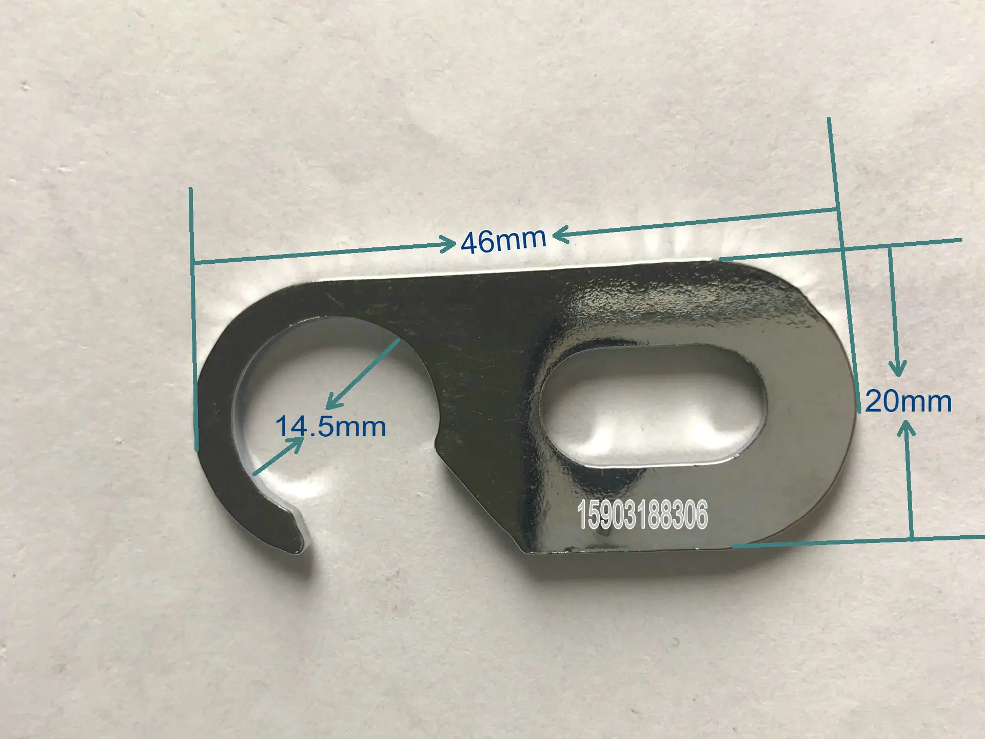 Высококачественные фиксированные зажимы из нержавеющей стали для тормозного