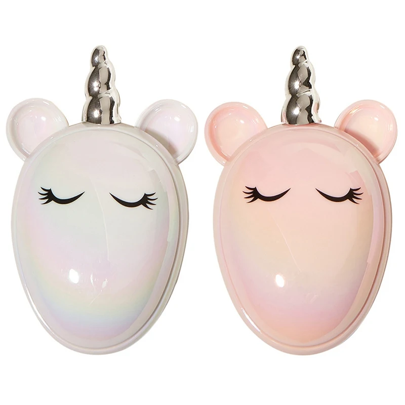 

1Pc Cute Cartoon Unicorn Massage Comb Hair Brush Anti-static Massage Hair Care Brush Styling Tools for Girls Gift