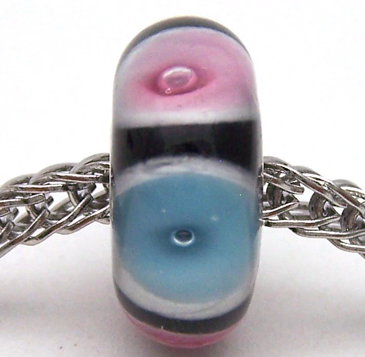 

JG2997 100% S925 Sterling Silver Beads Murano Glass beads Fit European Charms Bracelet charms diy jewelry Lampwork GlassBeads