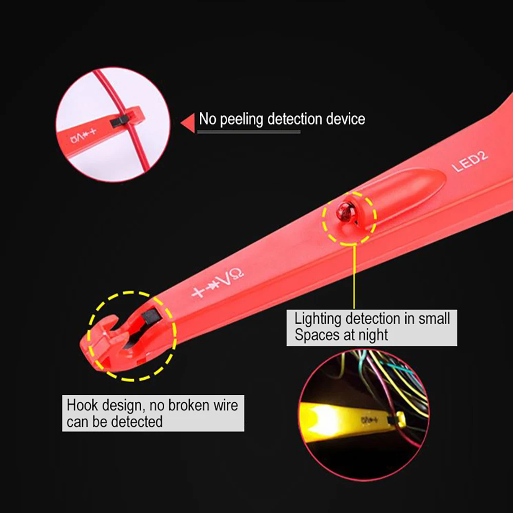 

Multifunctional Power Electrical Auto Circuit Tester Signal light Multimeter Lamp Car Repair Automotive Electrical Multimeter