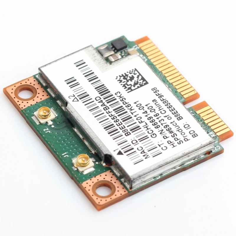 Двухдиапазонная BCM943228HMB 802.11A/B/G/N 300 Мбит/с Wifi беспроводная карта Bluetooth 4 0 Половина