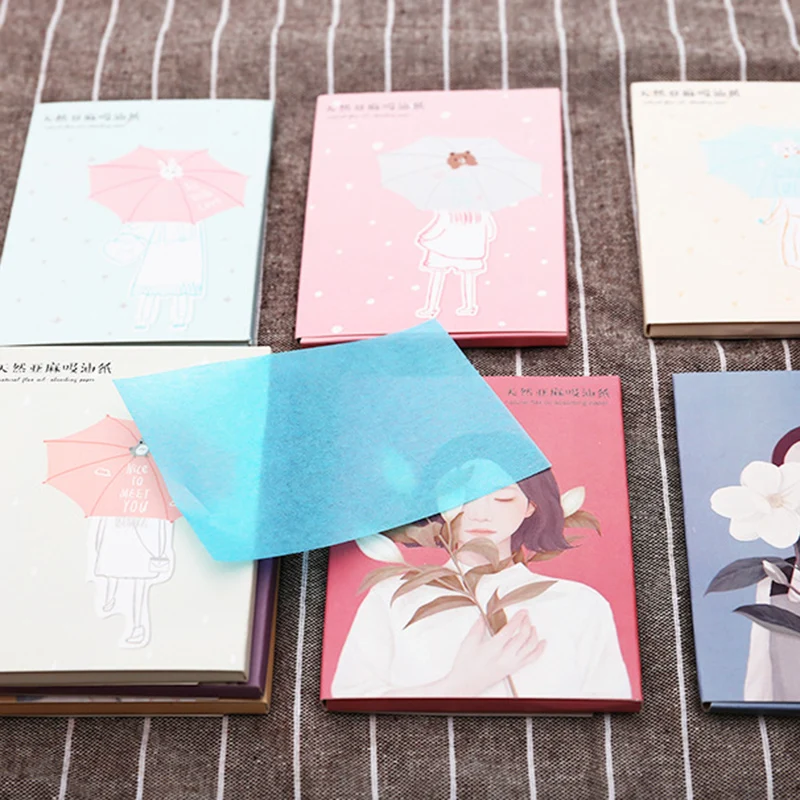 

50 Sheets/Pack Sheets Oil Absorbing Paper Oil Control Facial Magic Quickly Clean Paper Portable Blot Paper Face Cleaning
