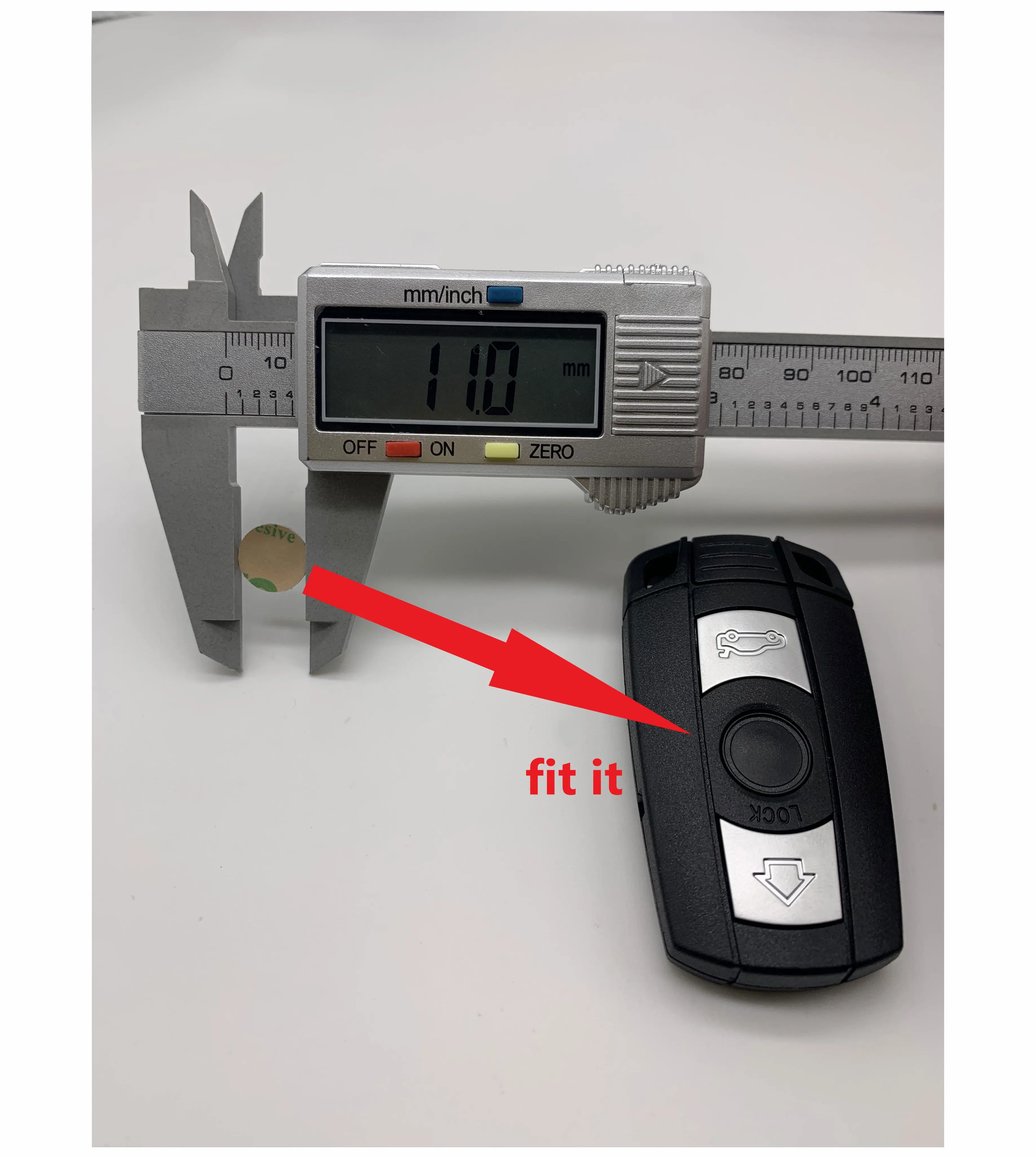 

10PCS/lot 11mm Remote Key Emblem Logo Replacement for BMW 3 Series 5 Series 7 Series X3 X4 X5 X6 car key logo