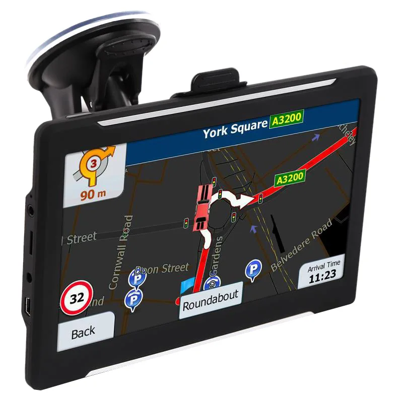 7-дюймовый автомобильный емкостный Экран GPS навигатор HD FM 8G 256 м MP3/MP4 плеер