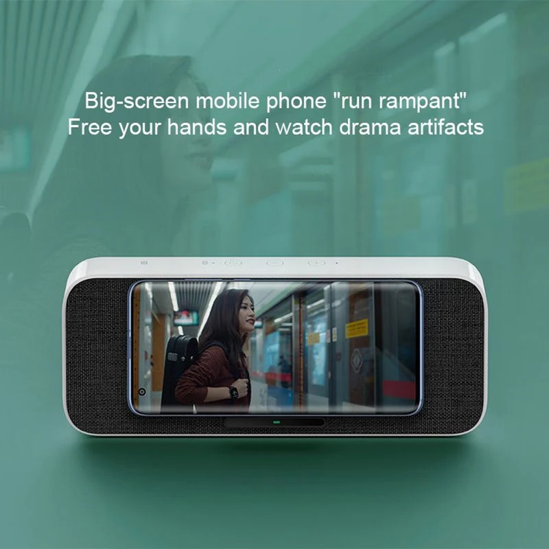 Bluetooth-Колонка Xiaomi 30 Вт быстрая Беспроводная зарядка NFC два баса колонка для iPhone 11