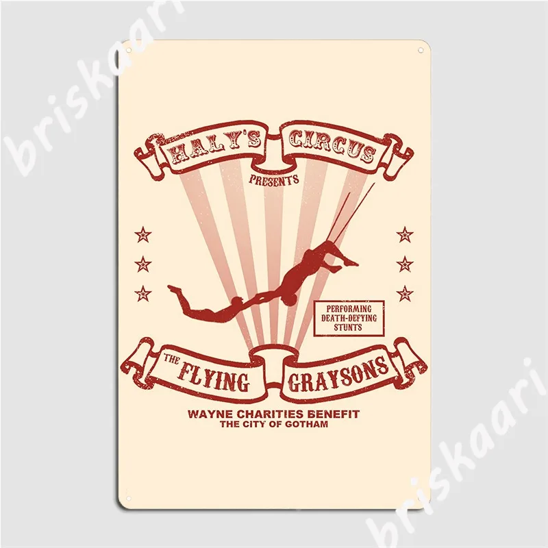 

The Flying Graysons Metal Sign Cinema Kitchen Garage Club Create Garage Decoration Tin Sign Poster