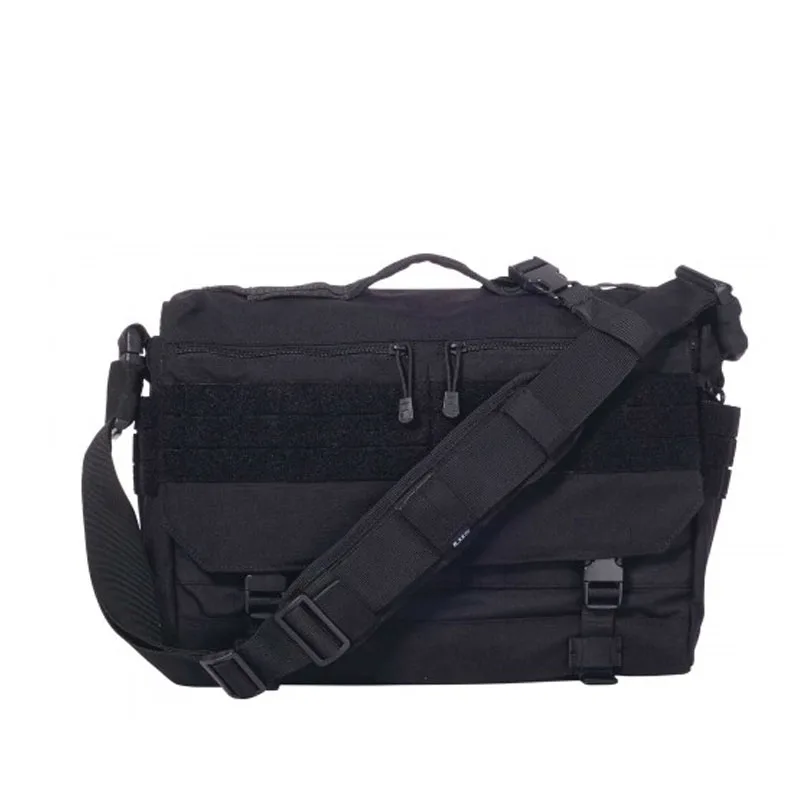 Black Army Fans Tactical Messenger Bag 1000D Nylon Wearproof Cross Body Bags Outdoor Climbing Camp Travel Hiking Shoulder Bag Rucksack - Цвет: Black