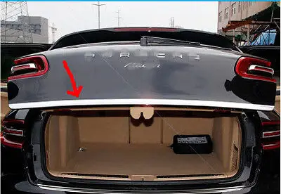 Rear Trunk lid Tailgate Door cover trim for Porsche Macan 2014 2015