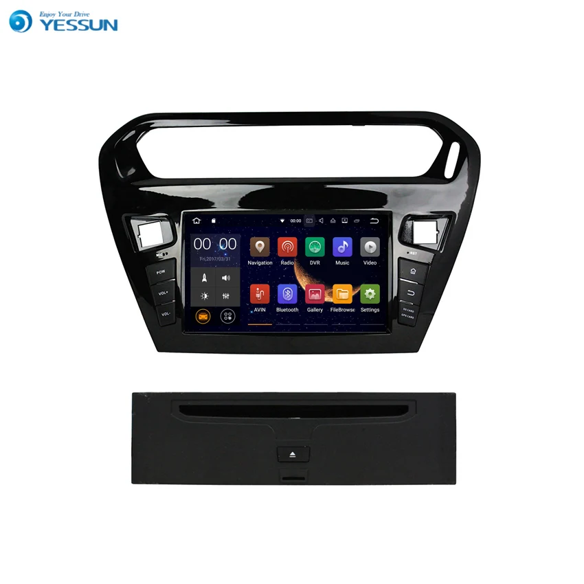 Yessun для Peugeot 301/для Citroen Elysee Android мультимедийный плеер система автомобильное радио
