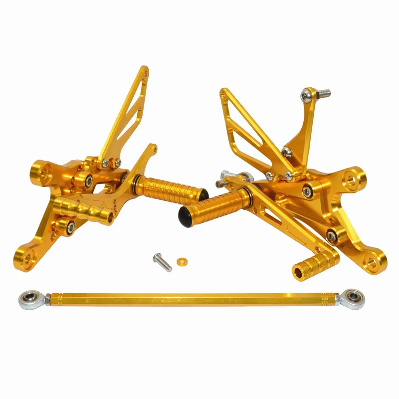 Waase для Yamaha YZF R1 2004 2005 2006 ЧПУ Регулируемый Rider задний комплект Rearset подножка подножки
