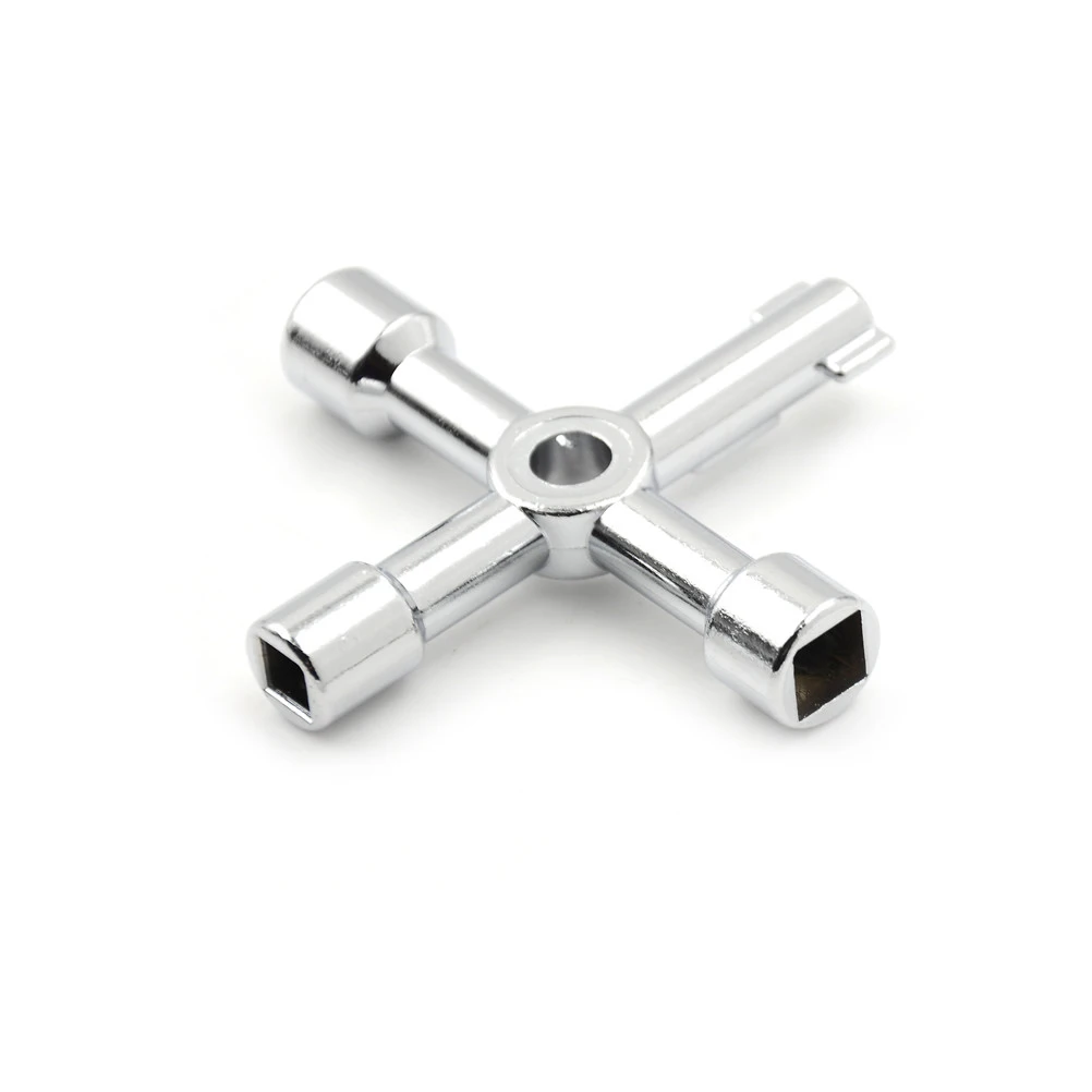 Универсальный крестообразный ключ 4-ходовой из сплава для электрического шкафа