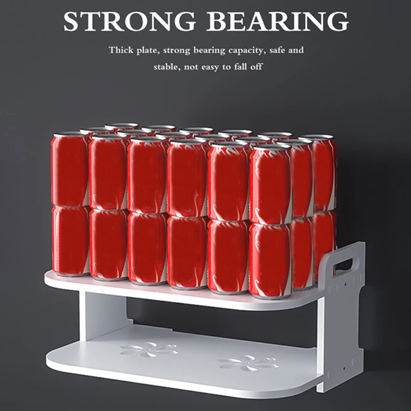 

Wall Mount Storage TV Box Router Shelf Set-Top Box Bracket Holder Mini PC DVD Player Stand Rack 2020ing