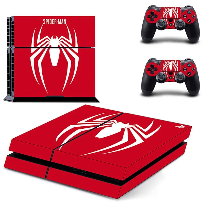PS 4 стикер Spider-Man Play station s наклейка для PS4 Pegatinas Adesivo консоли playstation и 2 контроллера |