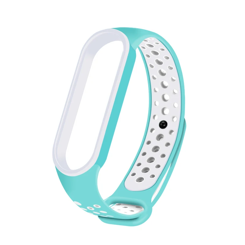 Bracelet For Xiaomi Mi band 6 5 3 4 Strap Breathability and perspiration fitness Wrist strap For Mi Band 6 5 band 4 Sport Strap