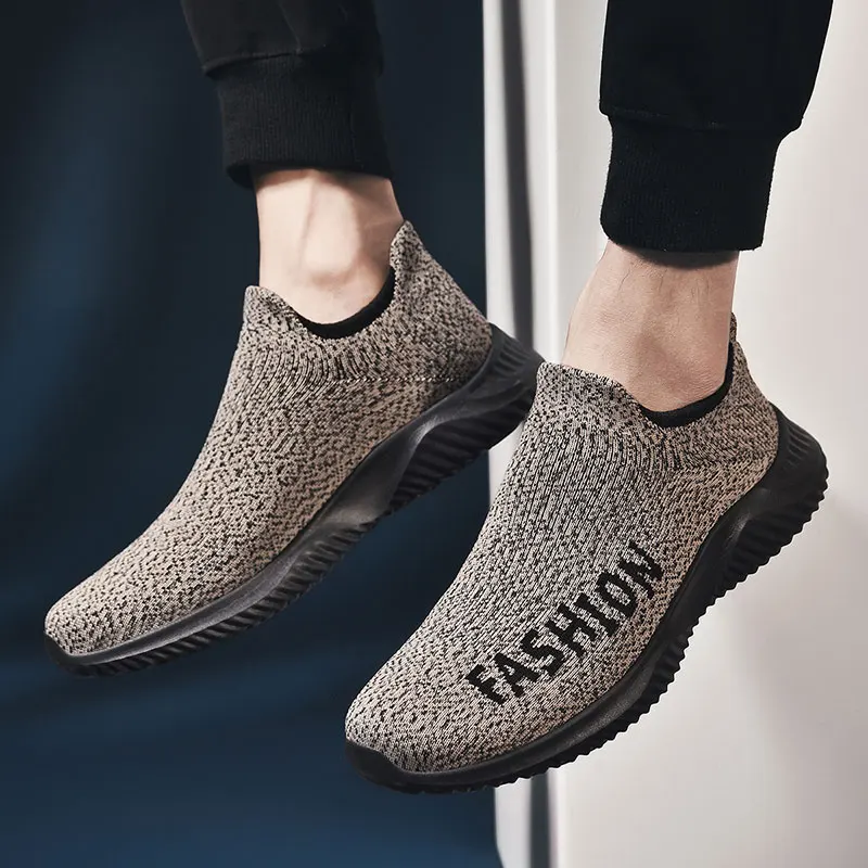 

Shoes Casual Flat Loafers Sock Shoes Breathable Mesh Sneakers Sneakers Tenis Masculino Adulto Fashion Slip on Zapatos De Hombre