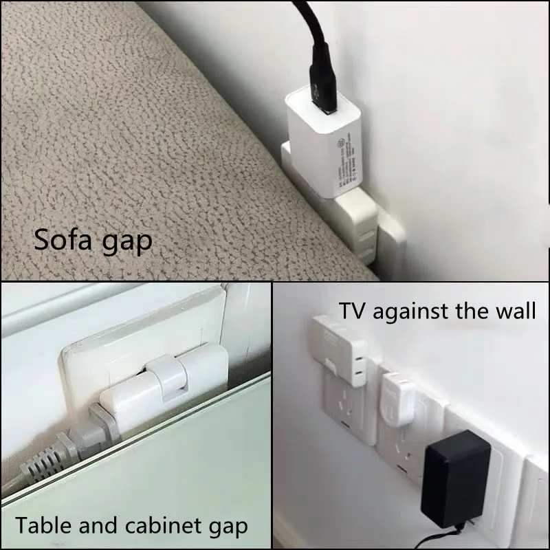 

One-to-three Conversion Socket Wireless Patch Panel Household Patch Panel Expansion Two Plugs Wall Power Connection Converter