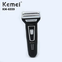 kemei km 6559 3 in 1 mens electric shaver rechargeable nose hair trimmer usb mens electric shaver electronic hair clipper